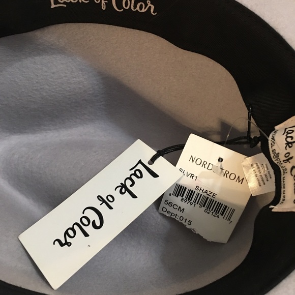 Lack of Color Silver Grey Wool Hat NWT - Picture 5 of 13